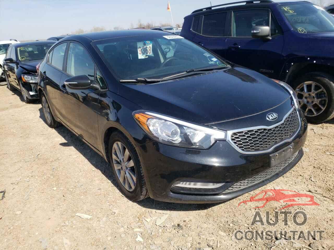 KIA FORTE 2016 - KNAFX4A62G5439582