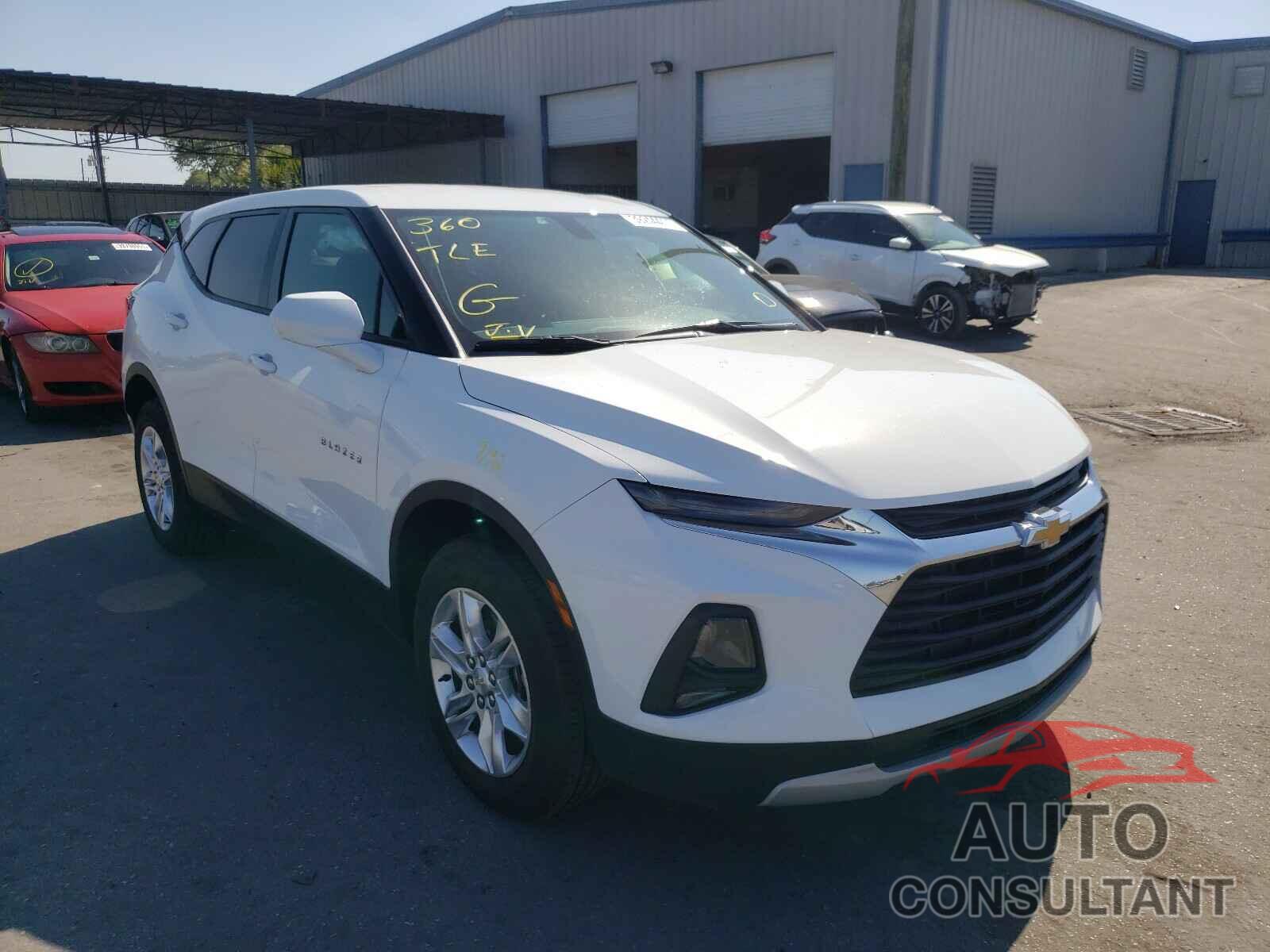 CHEVROLET BLAZER 2020 - 3GNKBBRA3LS572744