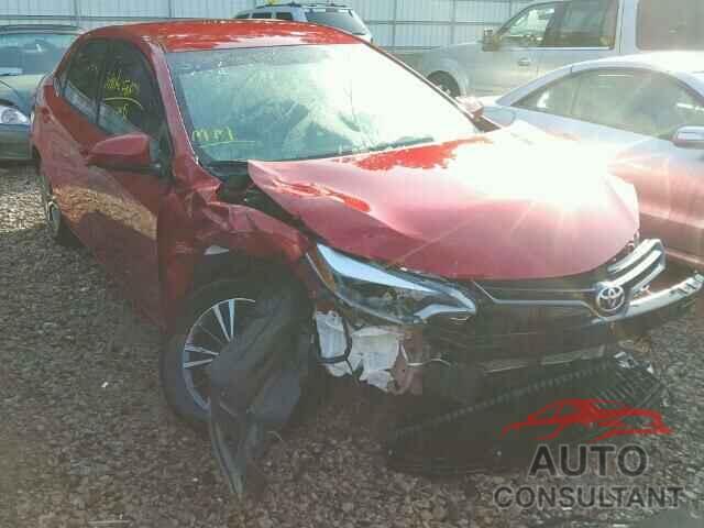 TOYOTA COROLLA 2016 - 5YFBURHE0GP393791