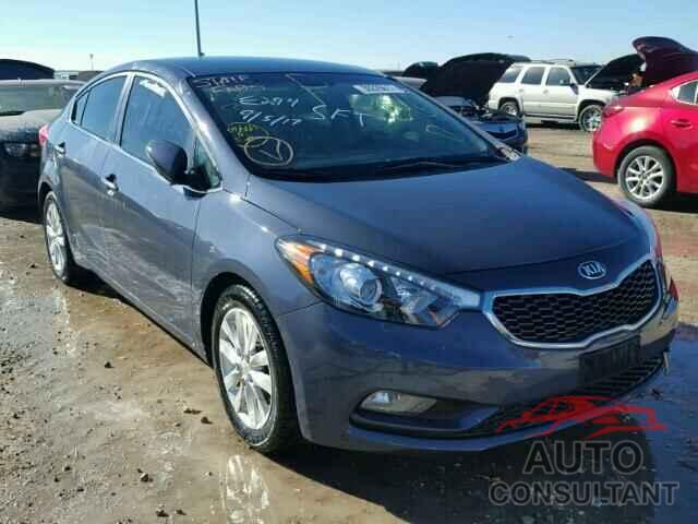 KIA FORTE 2015 - KNAFX4A83F5358882