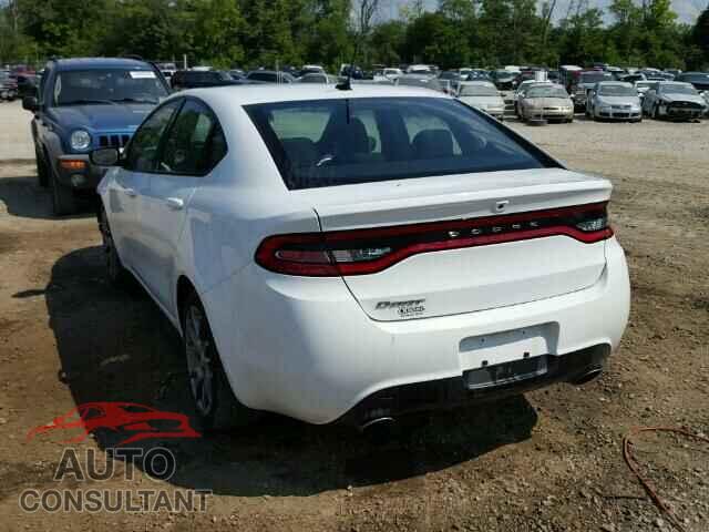 DODGE DART 2015 - 1C3CDFBB3FD141377