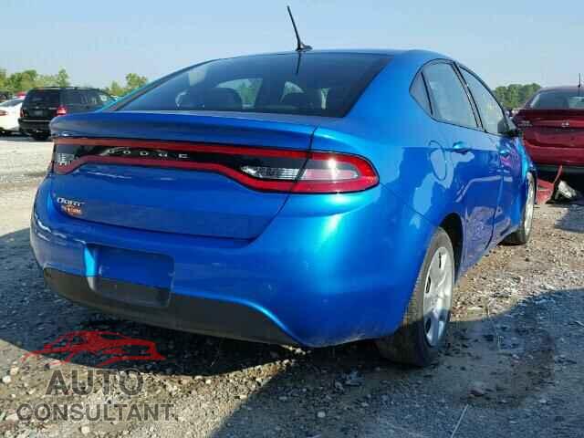 DODGE DART 2015 - 1C3CDFAA1FD331199