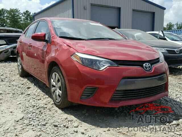 TOYOTA COROLLA 2015 - 2T1BURHE1FC444889