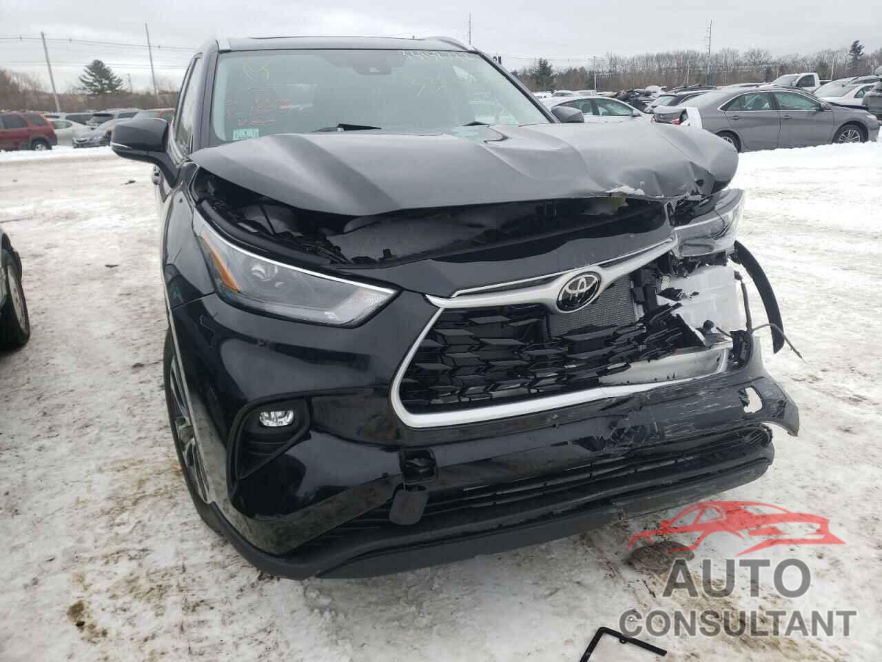 TOYOTA HIGHLANDER 2022 - 5TDGZRBH6NS178186