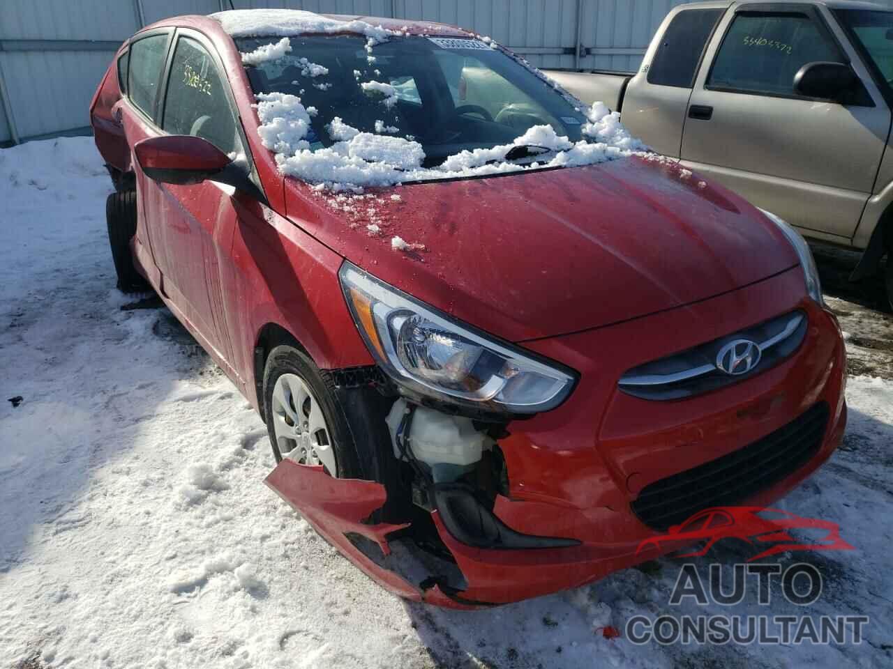 HYUNDAI ACCENT 2016 - KMHCT5AE7GU268151