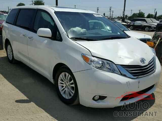 TOYOTA SIENNA 2015 - 5TDYK3DC9FS628910