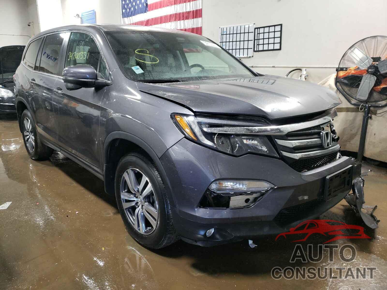HONDA PILOT 2018 - 5FNYF6H53JB072186