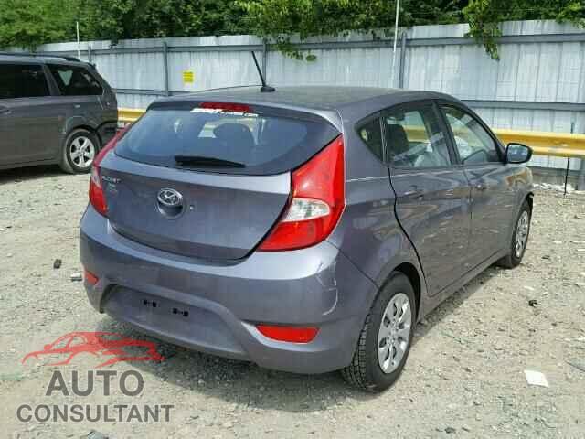 HYUNDAI ACCENT 2015 - KMHCT5AE8FU213366