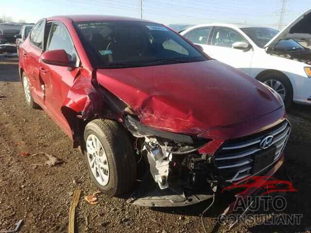 HYUNDAI ELANTRA 2017 - 5NPD74LF7HH126052