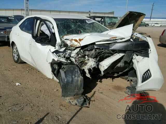 TOYOTA COROLLA 2015 - 2T1BURHE0FC295536