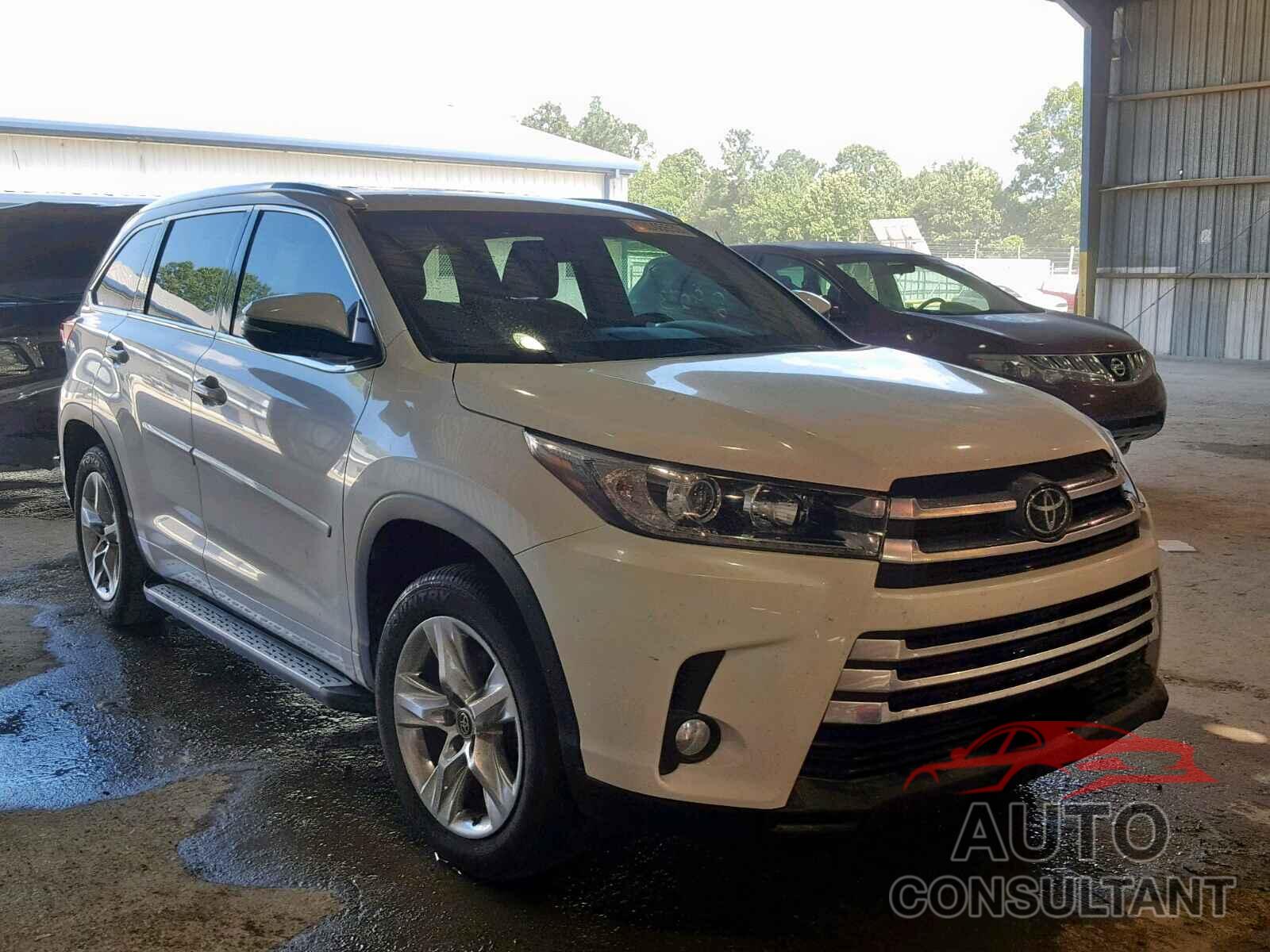 TOYOTA HIGHLANDER 2018 - 5TDYZRFHXJS266635
