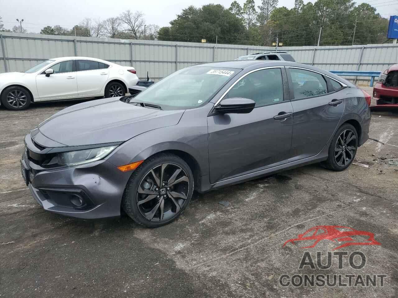 HONDA CIVIC 2019 - 2HGFC2F83KH563408