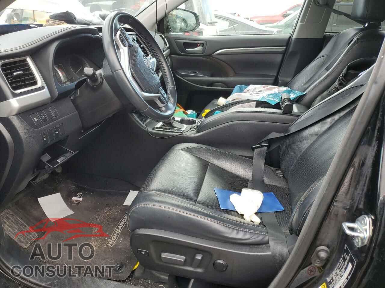 TOYOTA HIGHLANDER 2017 - 5TDDZRFH8HS442039
