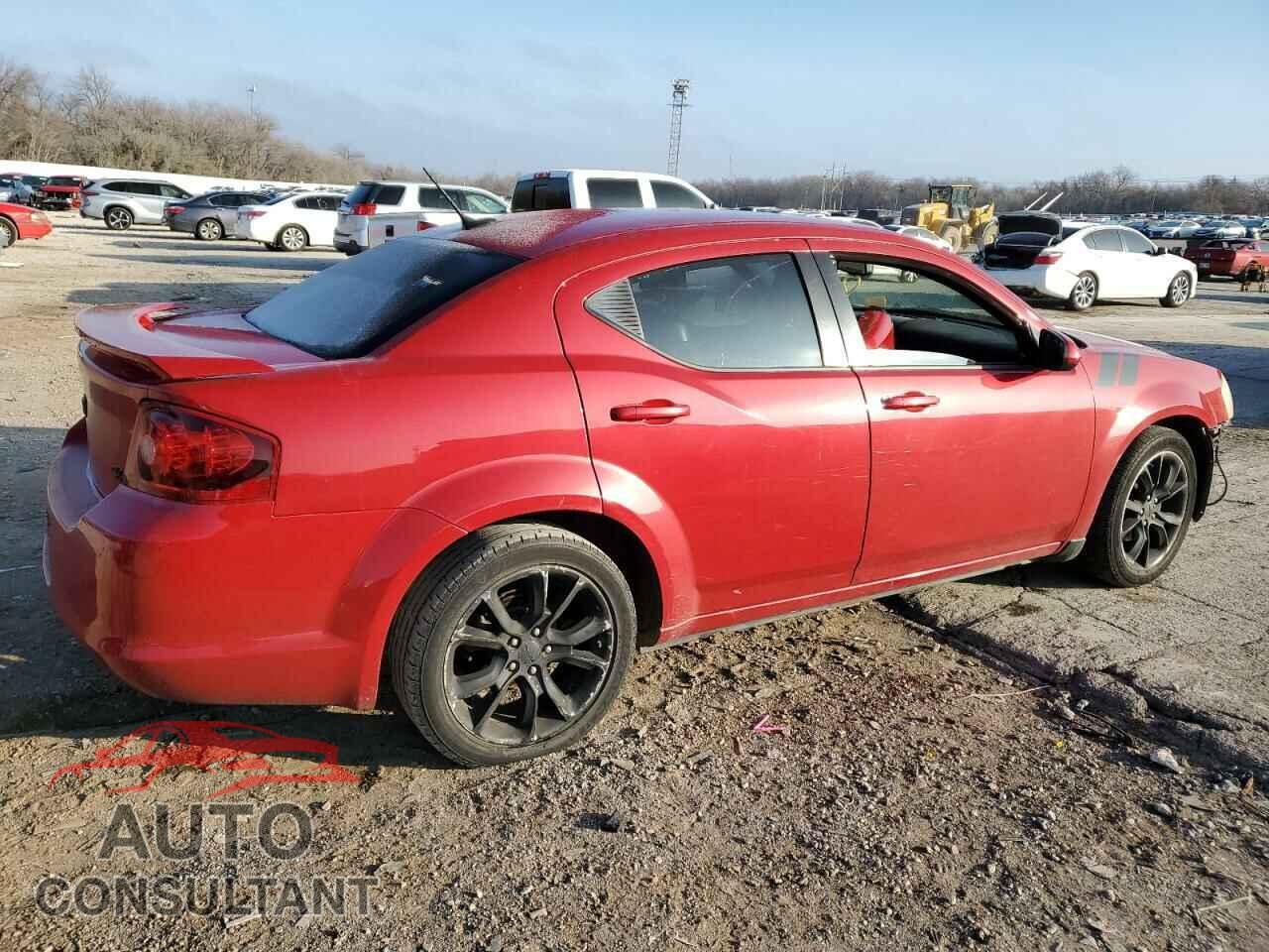 DODGE AVENGER 2012 - 1C3CDZBG3CN121908