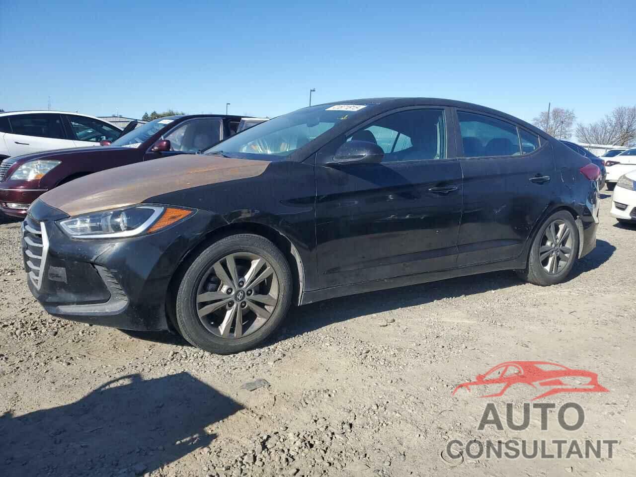 HYUNDAI ELANTRA 2017 - KMHD84LF3HU164506