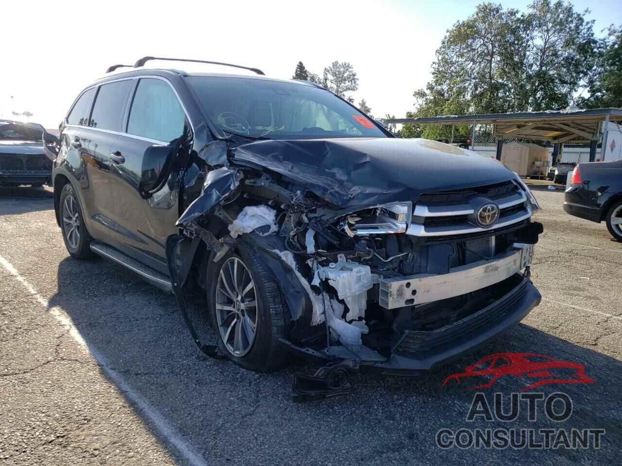TOYOTA HIGHLANDER 2019 - 5TDJZRFH5KS918113