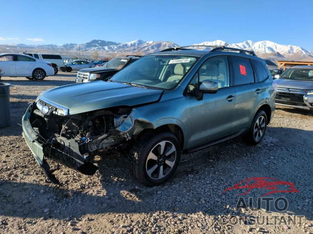 SUBARU FORESTER 2018 - JF2SJAGC9JH488980