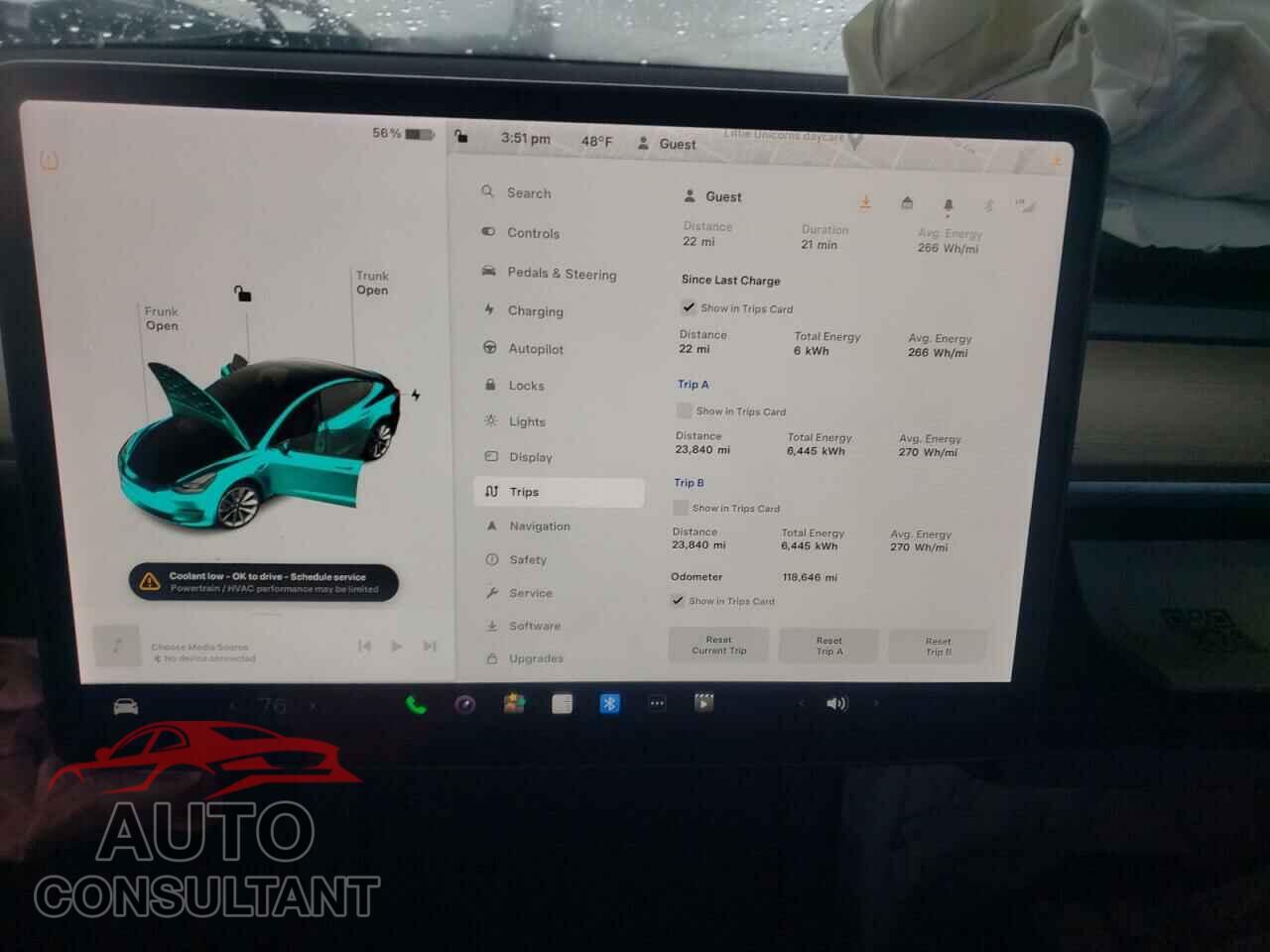 TESLA MODEL 3 2022 - 5YJ3E1EB5NF144182