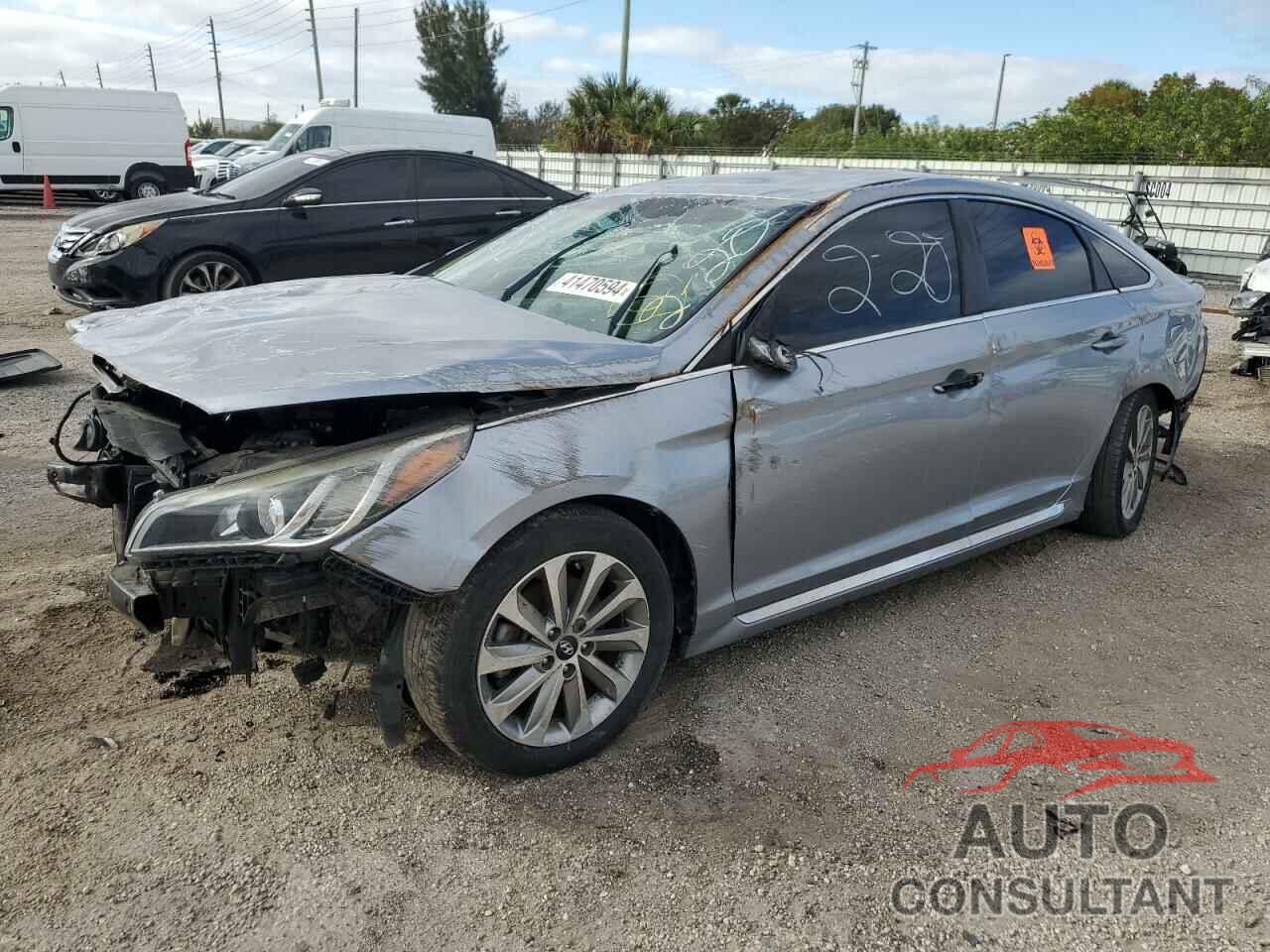 HYUNDAI SONATA 2017 - 5NPE34AFXHH572697