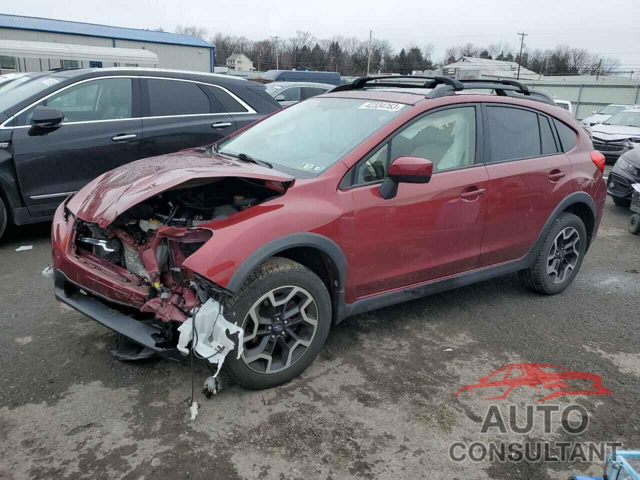 SUBARU CROSSTREK 2016 - JF2GPABC4G8235568