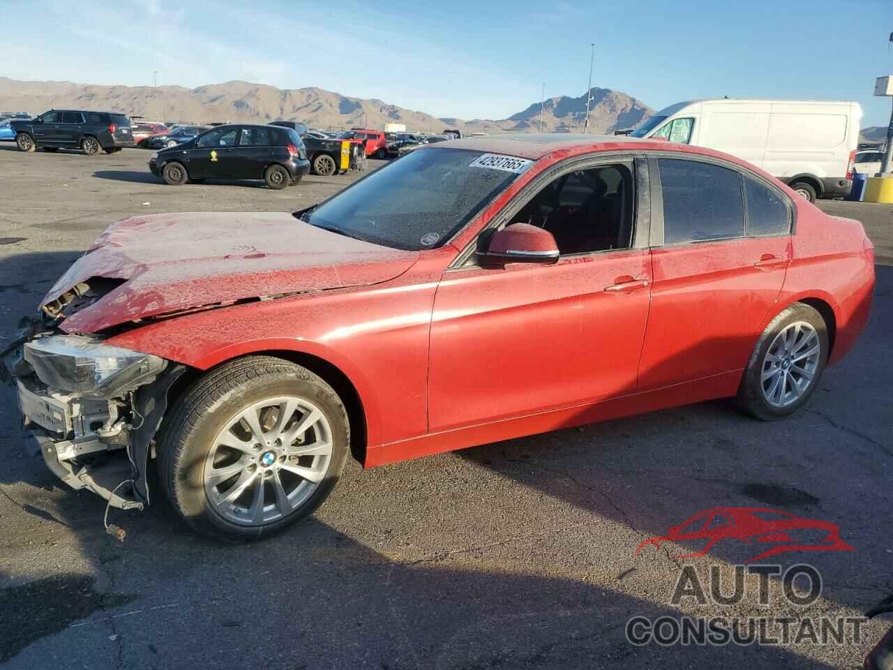 BMW 3 SERIES 2017 - WBA8E1G34HNU16218
