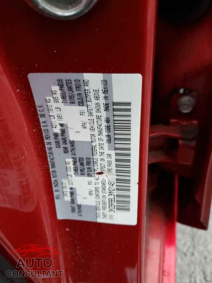 MAZDA 3 2021 - 3MZBPBBL3MM214617