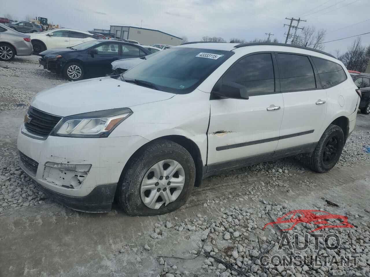 CHEVROLET TRAVERSE 2016 - 1GNKRFED6GJ333845