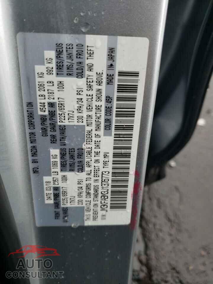 MAZDA CX-5 2018 - JM3KFABM3J1376773