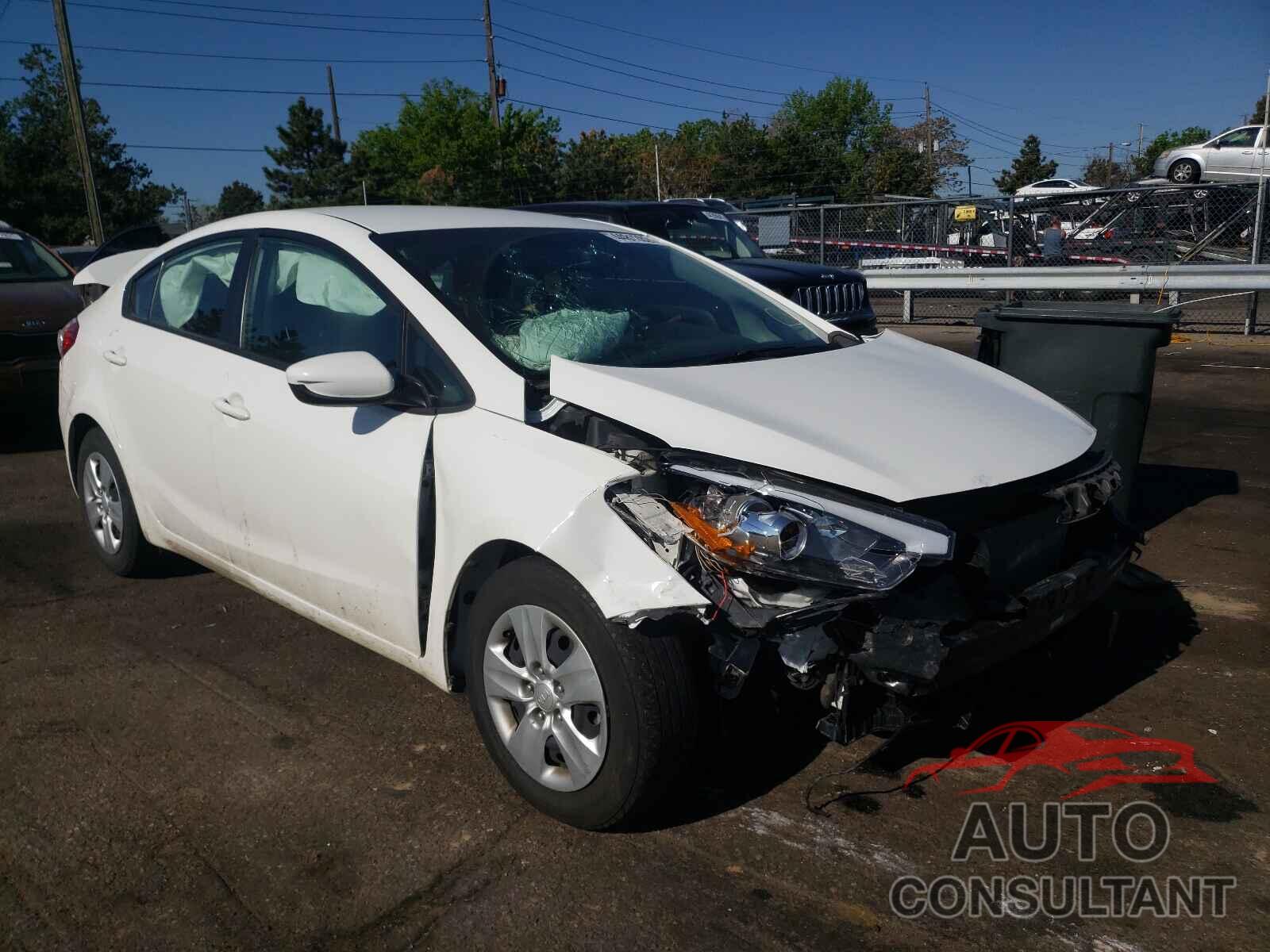 KIA FORTE 2016 - KNAFK4A6XG5485725