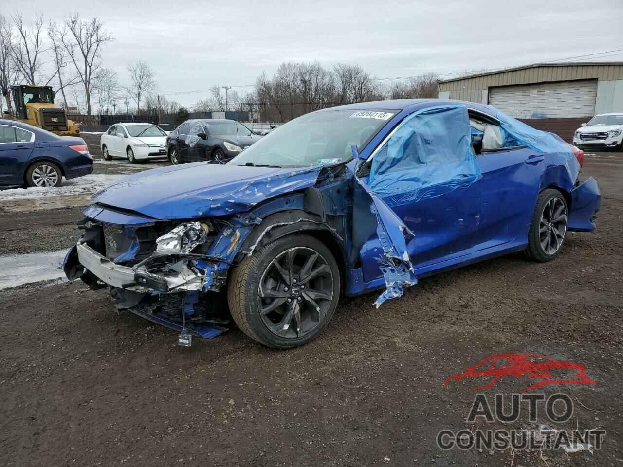 HONDA CIVIC 2019 - 2HGFC2F82KH536524