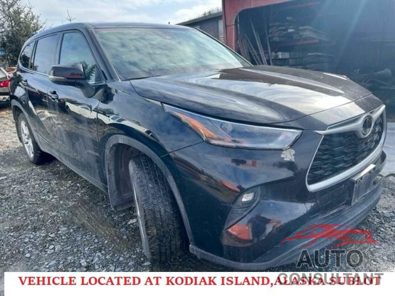 TOYOTA HIGHLANDER 2021 - 5TDBZRBH5MS101950
