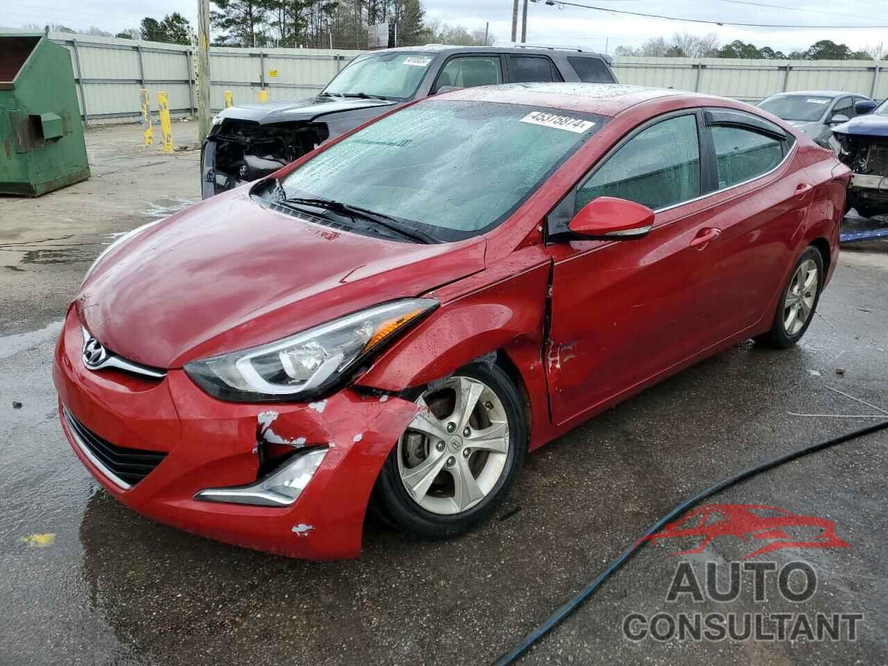 HYUNDAI ELANTRA 2016 - KMHDH4AE2GU641788