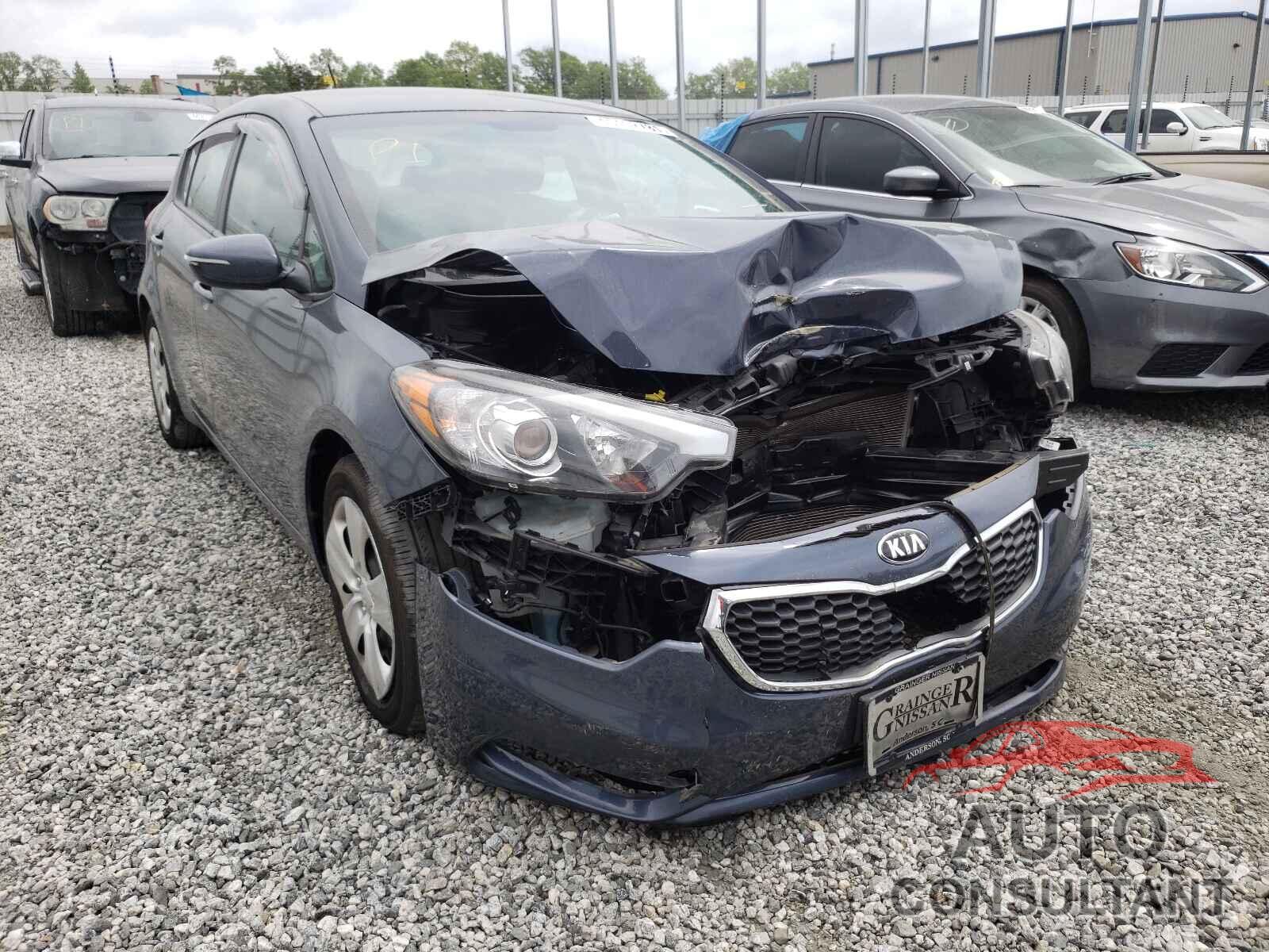 KIA FORTE 2016 - KNAFK5A87G5605519