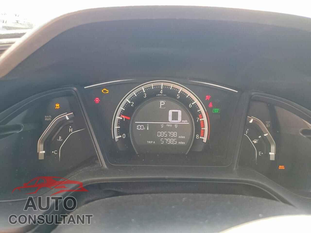 HONDA CIVIC 2016 - 19XFC2F58GE217541