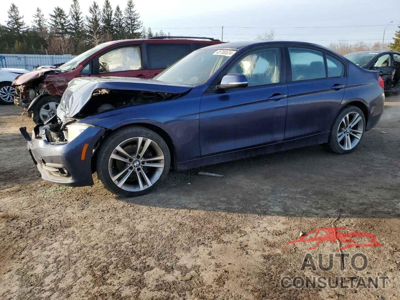 BMW 3 SERIES 2017 - WBA8E5G5XHNU22744