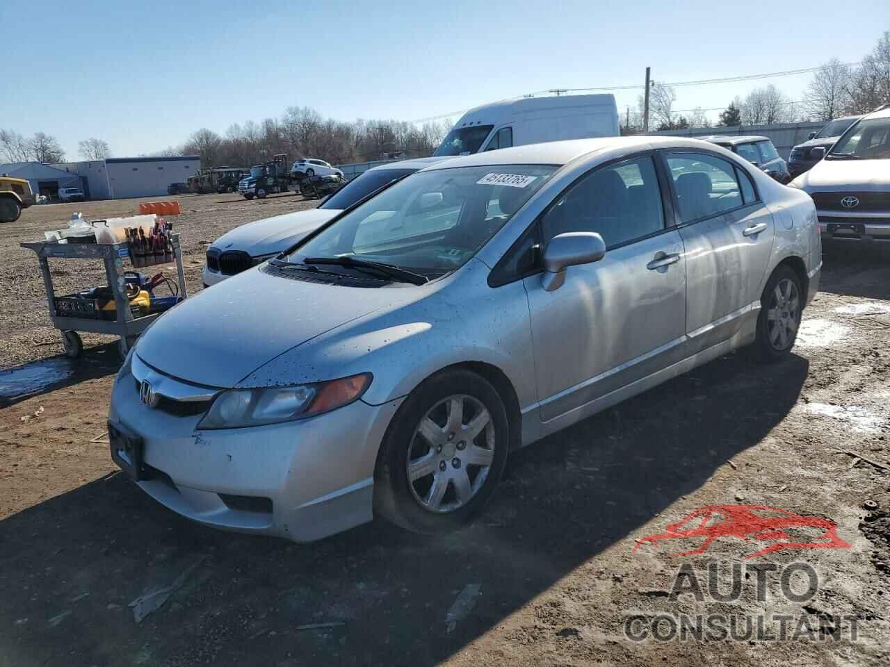 HONDA CIVIC 2009 - 19XFA165X9E014816
