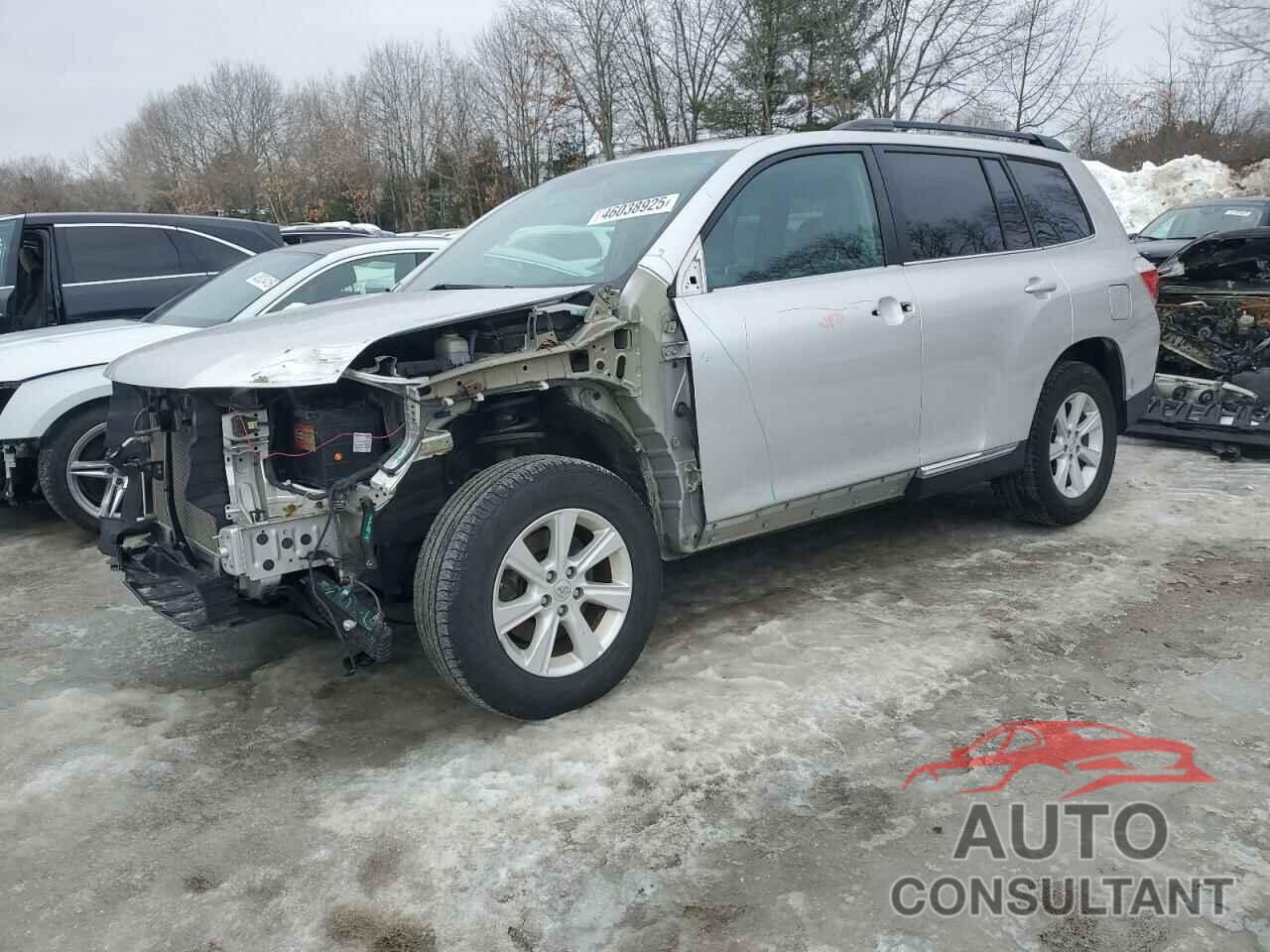 TOYOTA HIGHLANDER 2013 - 5TDBK3EH4DS266286