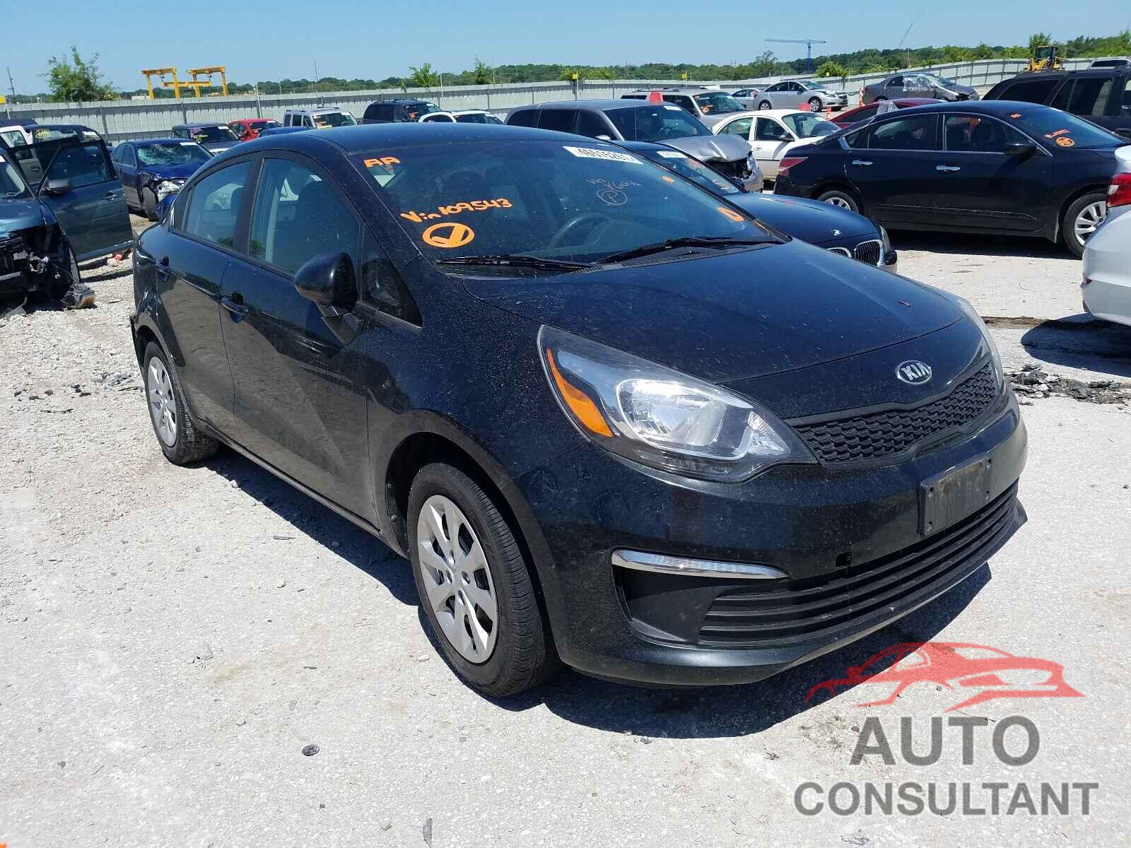 KIA RIO 2017 - KNADM4A36H6109543
