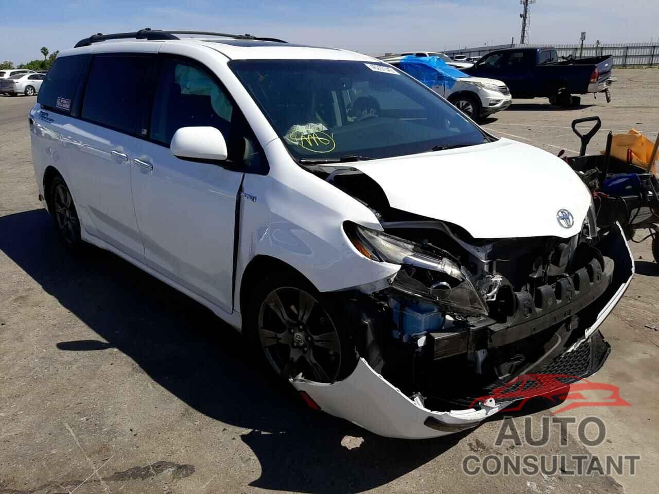 TOYOTA SIENNA 2017 - 5TDXZ3DC2HS878614