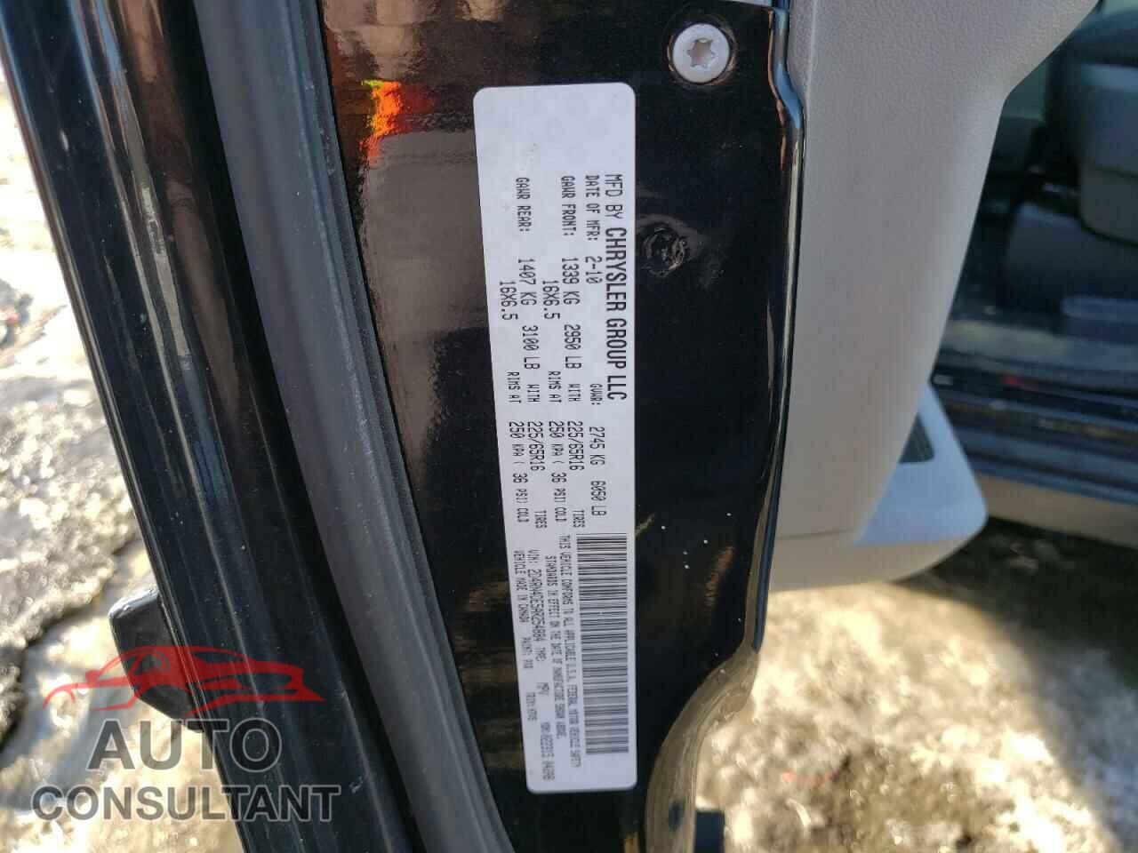 DODGE CARAVAN 2010 - 2D4RN4DE5AR254884