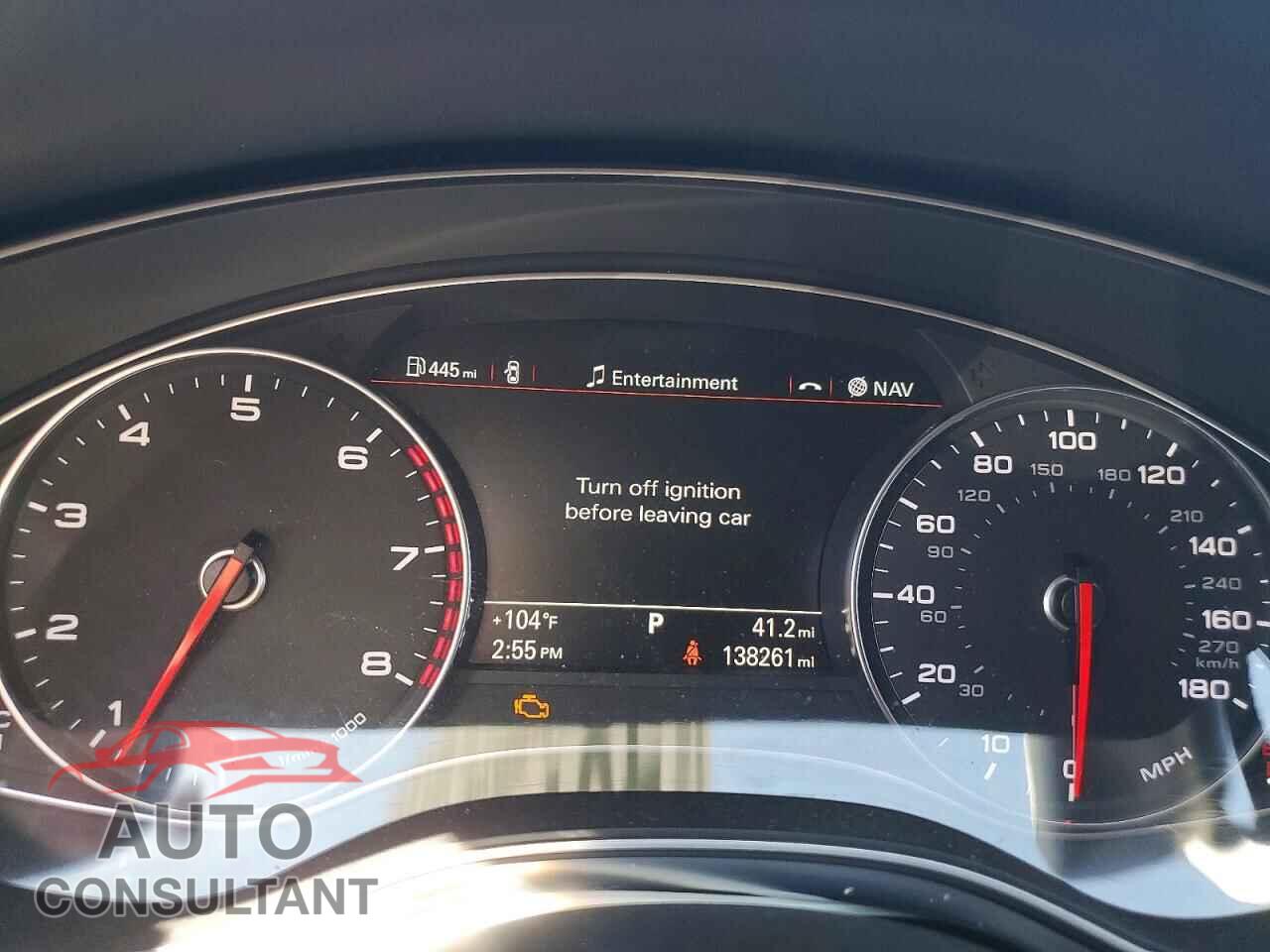 AUDI A6 2013 - WAUGFAFC6DN111646