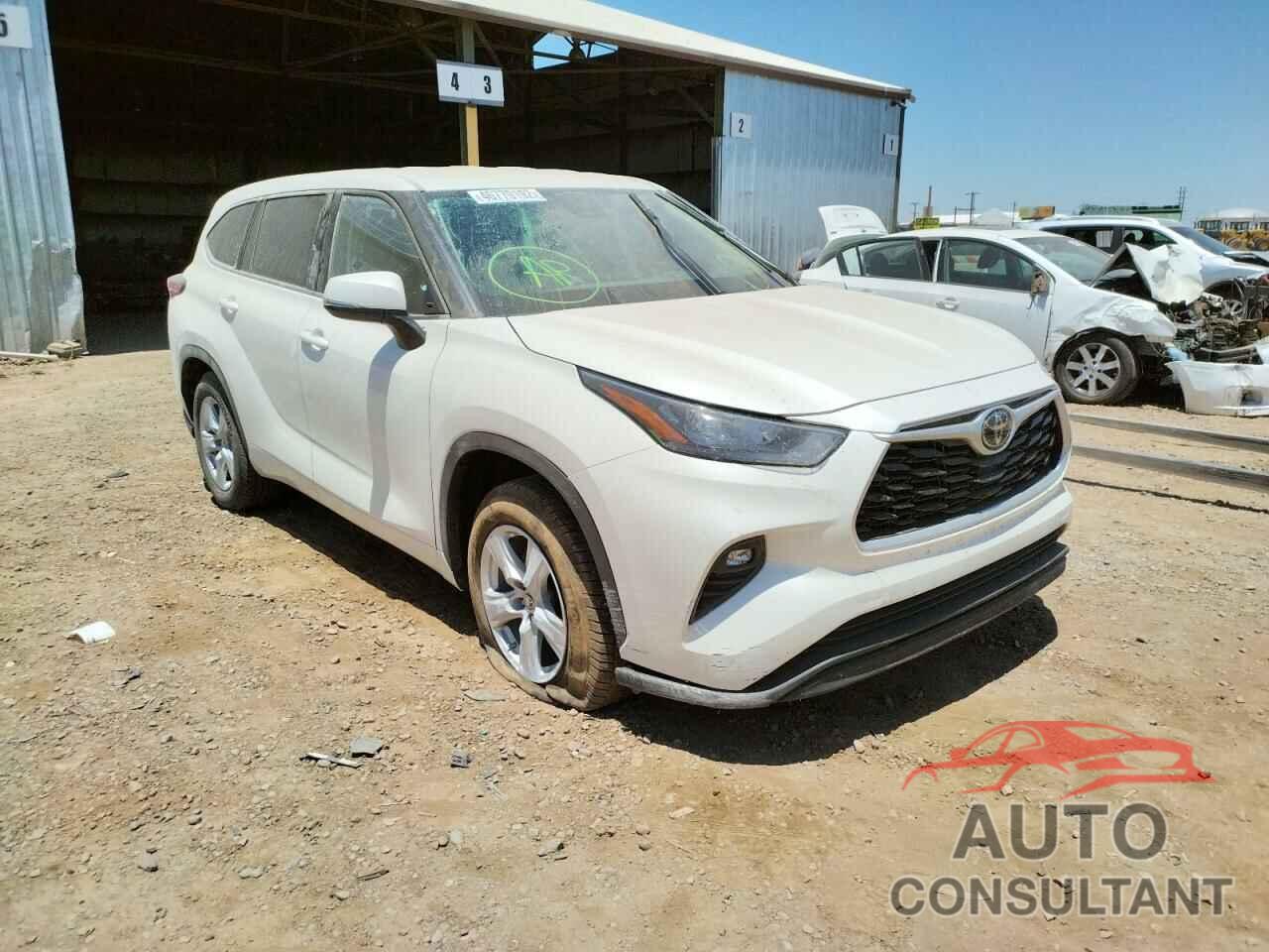TOYOTA HIGHLANDER 2020 - 5TDZZRAH6LS503541