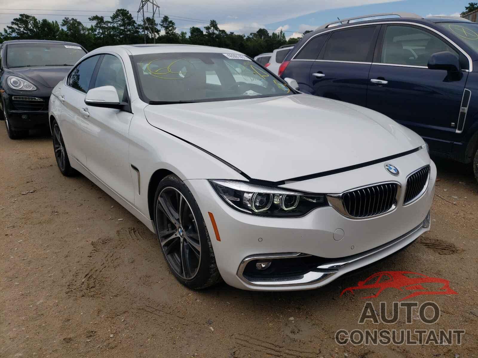 BMW 4 SERIES 2019 - WBA4J1C54KBM13698