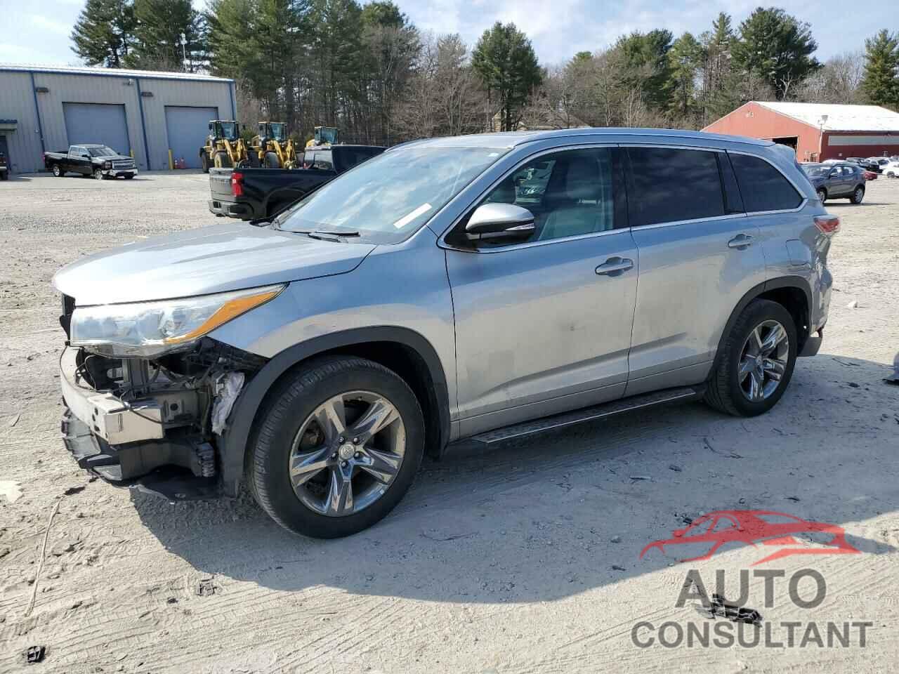 TOYOTA HIGHLANDER 2015 - 5TDDKRFHXFS171065