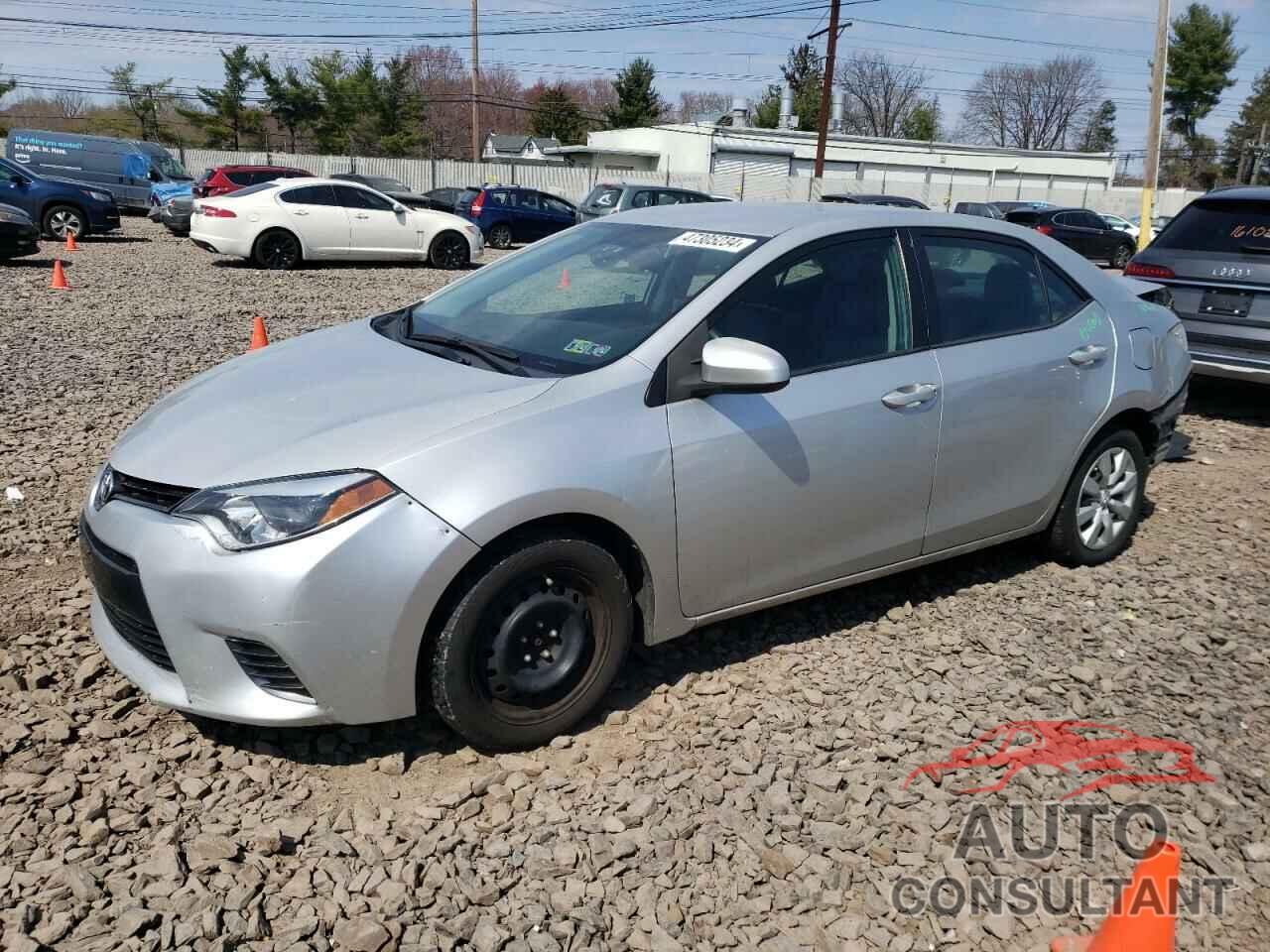 TOYOTA COROLLA 2016 - 2T1BURHE9GC537421