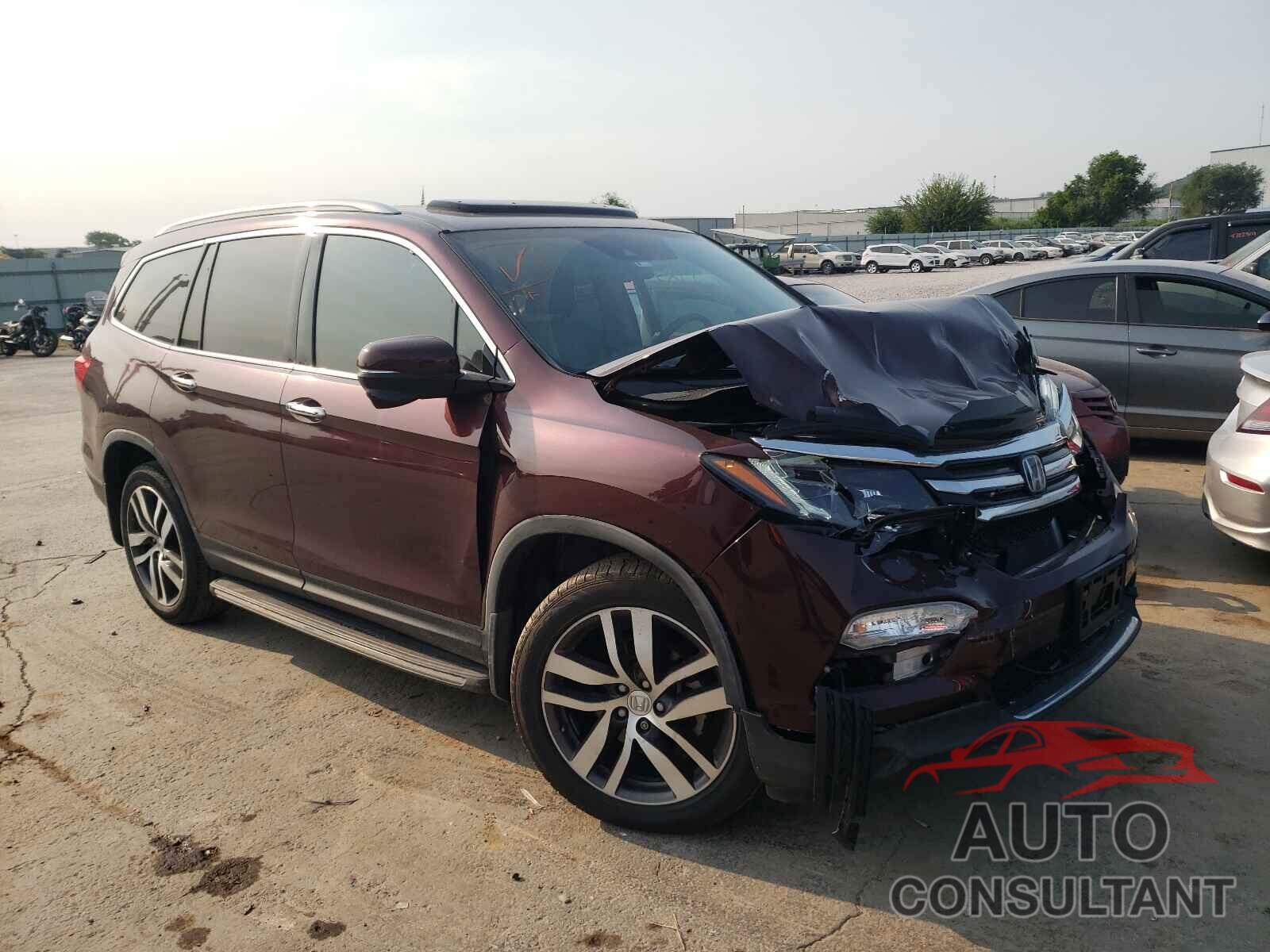 HONDA PILOT 2016 - 5FNYF6H9XGB051704