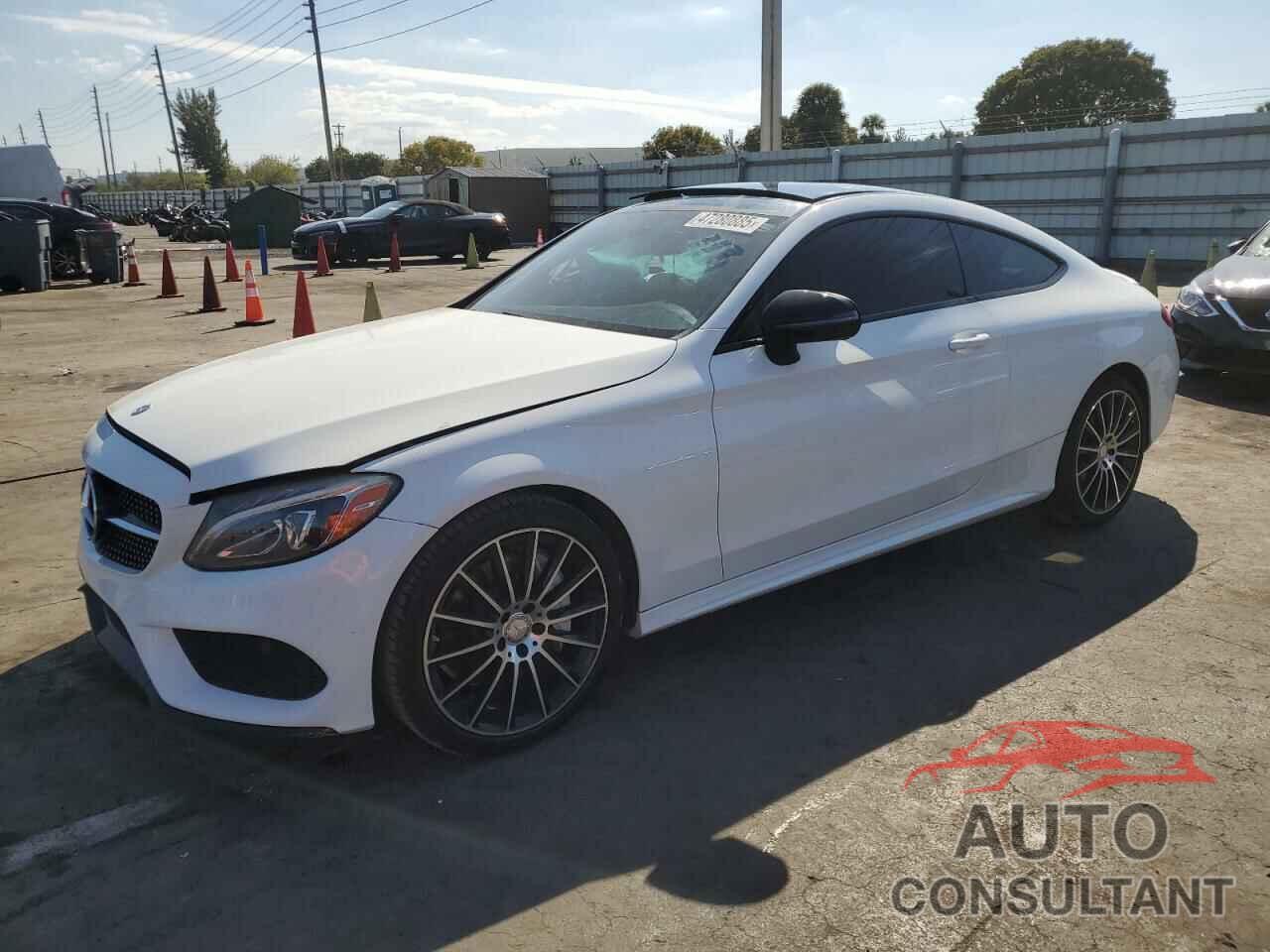 MERCEDES-BENZ C-CLASS 2017 - WDDWJ4JB9HF475756