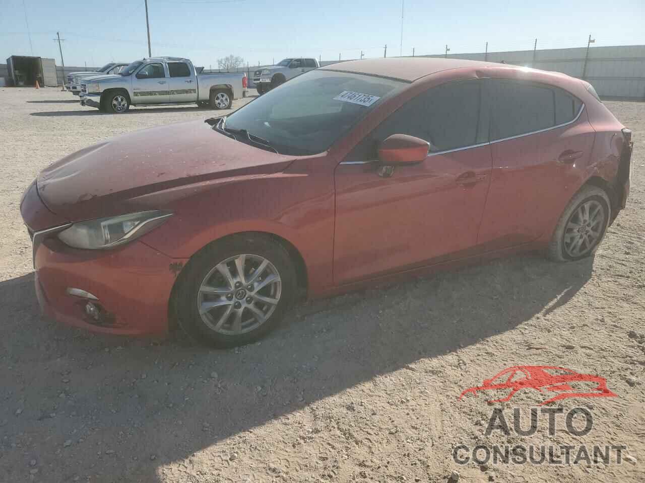 MAZDA 3 2014 - JM1BM1L75E1114640