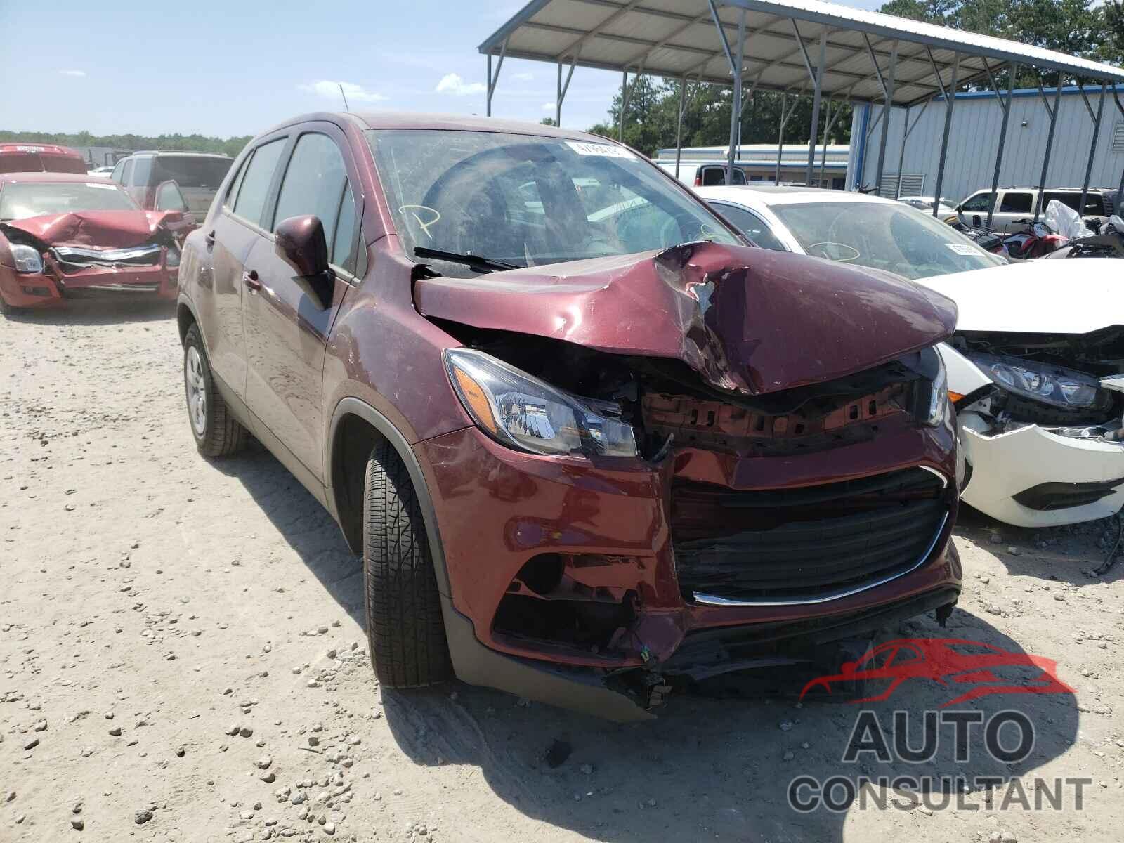 CHEVROLET TRAX 2017 - 3GNCJKSB1HL178056