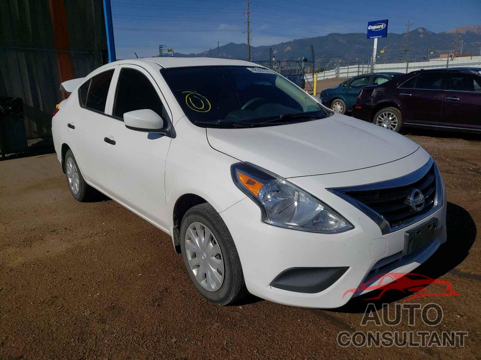 NISSAN VERSA 2016 - 3N1CN7AP5GL904672